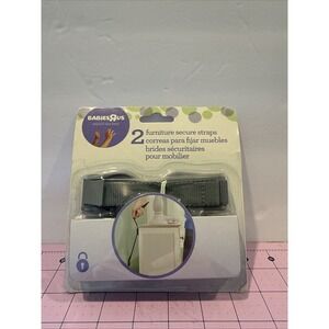 NEW SEALED IN PACKAGE DOREL Safety 1st FURNITURE WALL STRAPS